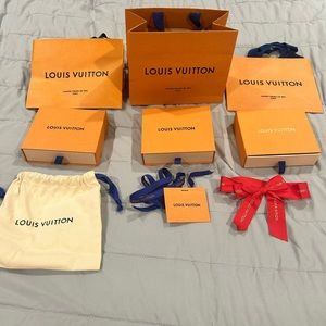 LV Wallet box and Bag Bundle